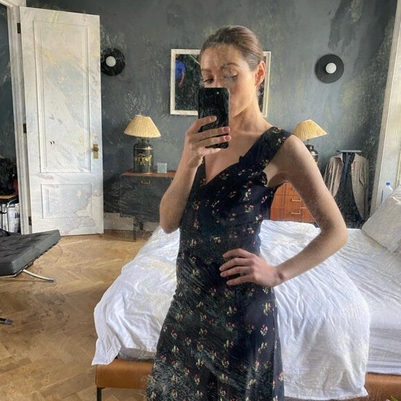 Realisation par the ivy in posy XS realisation par black long dress - Picture 2 of 6